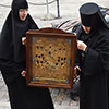 25. märts 2016. Imelise Pühtitsa Jumalaema Uinumise ikooni toomine Tallinna